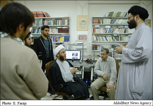 گزارش تصویری/ بازدید "تولیت مرقد میثم تمار" از معاونت فرهنگی مجمع جهانی اهل بیت(ع) و خبرگزاری ابنا