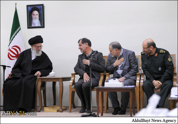 گزارش تصویری/ دیدار اعضای ستاد بزرگداشت روز ملی مهندس با رهبر انقلاب