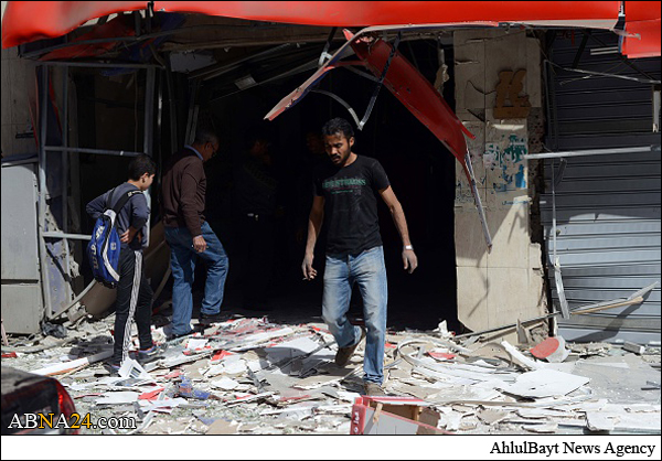 انفجار بمب مقابل دفاتر شرکت‌های تلفن همراه در قاهره + عکس