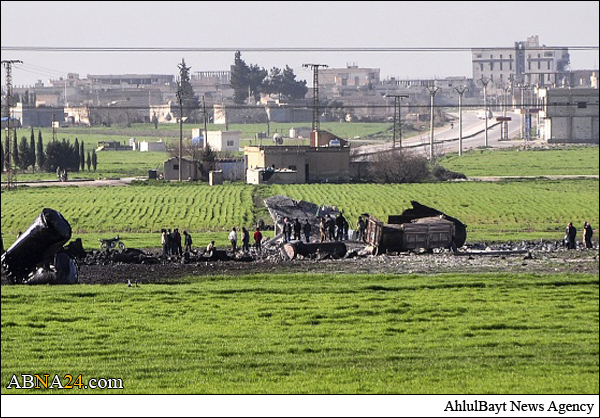 حمله هوایی ائتلاف علیه داعش به پالایشگاه‌ نفت سوریه + عکس