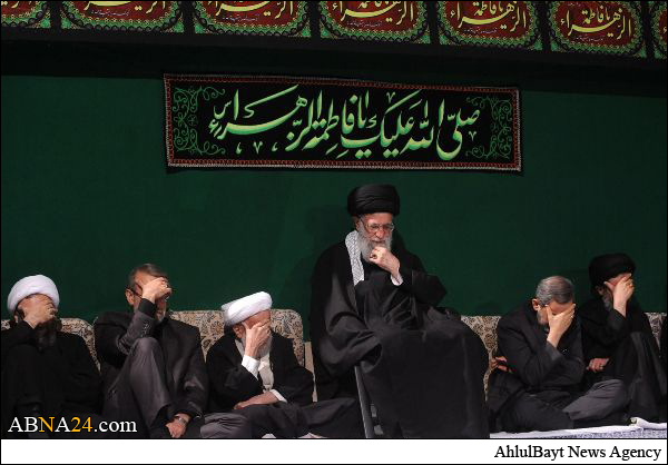 برنامه مراسم عزاداری ایام فاطمیه در حضور رهبر انقلاب