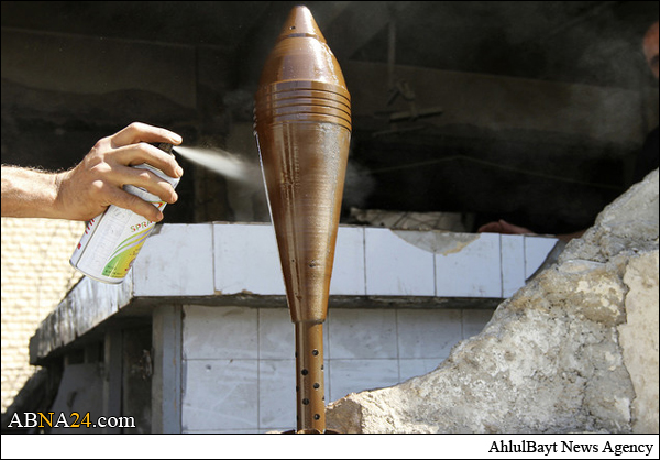 عکس خبری/ تروریست‌های خمپاره‌ساز در سوریه