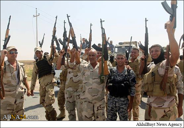 فیلم/ شادی نیروهای عراقی بعد از پیروزی بر داعش