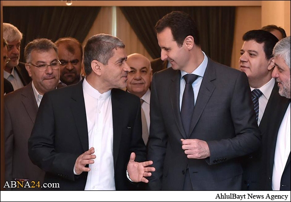 علی طیب نیا در دمشق با بشار اسد دیدار کرد + تصاویر