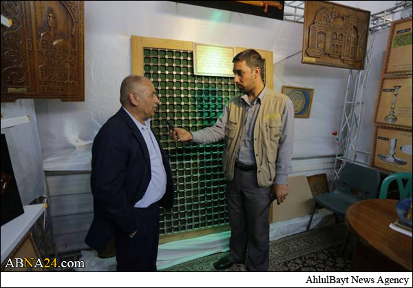 پنجره فولاد ۴۰۰ ساله در حرم امام علی(ع) + عکس 