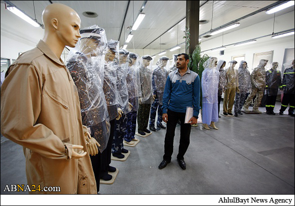 عکس خبری/ کارگاه دوخت لباس نیروهای بسیج مردمی عراق