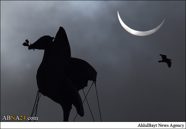 خورشید گرفت + تصاویر