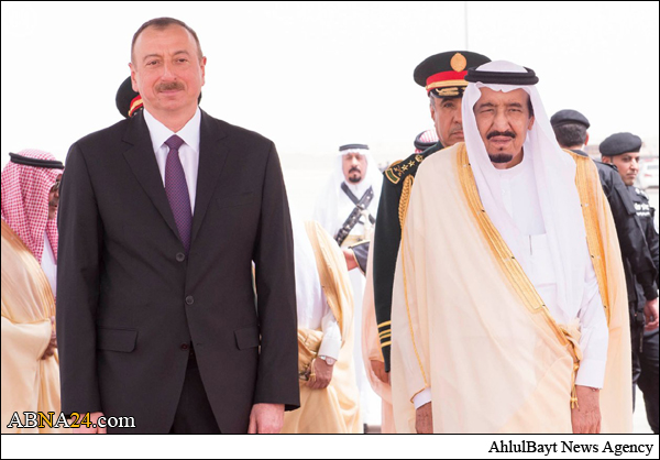 سفر الهام علی اف به ریاض و دیدار با پادشاه سعودی + تصاویر