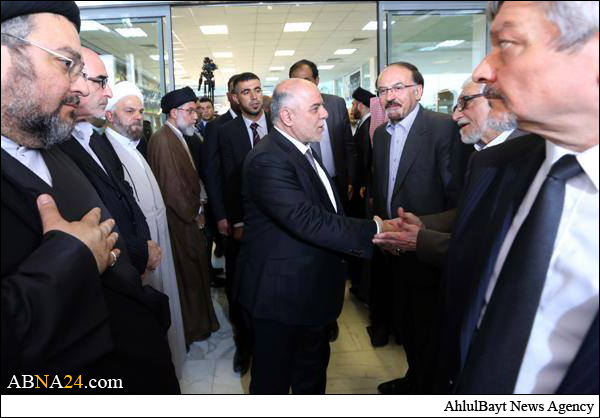 نخست وزیر عراق گزارش پیروزی‌های ارتش را به اطلاع مراجع نجف رساند + تصاویر