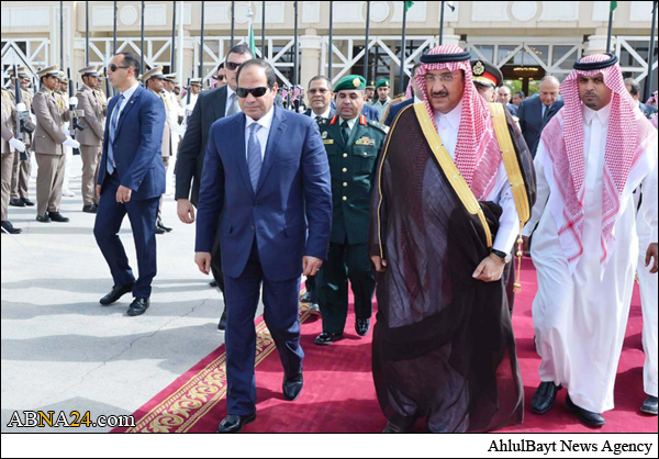 سفر ناگهانی و کوتاه السیسی به عربستان + تصاویر