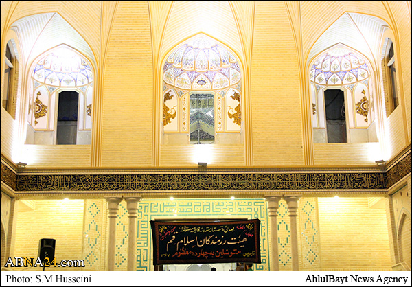 گزارش تصویری/ مراسم عزاداری شهادت امام موسی کاظم(ع) در هیئت رزمندگان اسلام قم