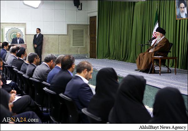  نمایندگان مجلس شورای اسلامی با رهبر انقلاب دیدار کردند + خلاصه بیانات و تصاویر