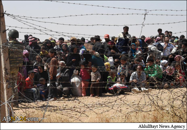 عکس خبری/ فرار مردم استان «حسکه» سوریه از دست داعش