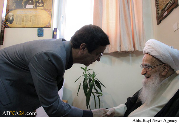 توصیه‌های آیت الله صافی گلپایگانی به شهردار جدید قم