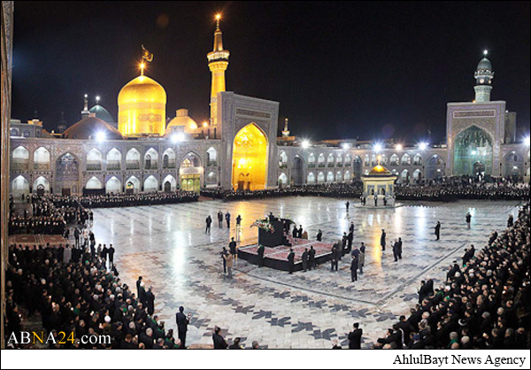 تدفین زائران عربستانی در جوار بارگاه منور رضوی