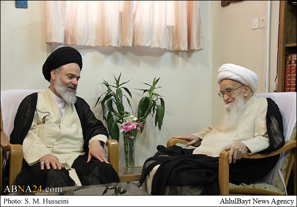 عکس خبری/ دیدار مدیر حوزه های علمیه کشور با آیت الله صافی گلپایگانی