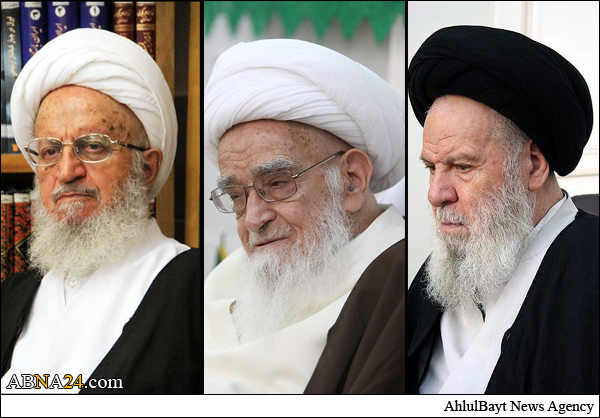 دیدار سرپرست جدید استانداری قم با مراجع عظام تقلید + تصاویر