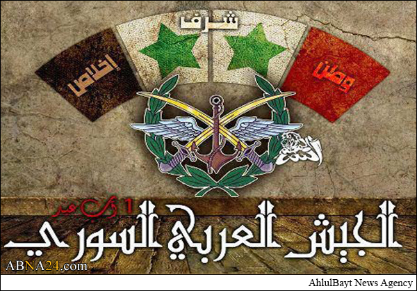 شهادت فرمانده برجسته ارتش سوریه در نبرد با تروریست های داعش + عکس 
