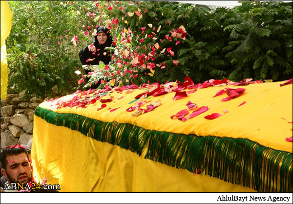 شهادت یک جوان رزمنده حزب الله در عملیات آزادسازی شهر «الزبدانی» سوریه + عکس