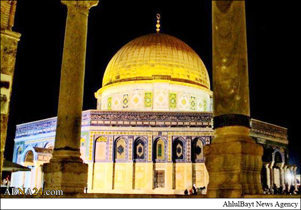عکس/ مسجد قبه الصخره در شهر بیت المقدس 
