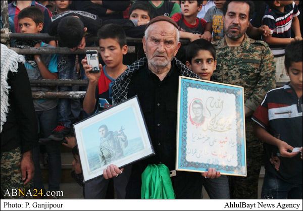 گزارش تصویری/ تشییع پیکر دو شهید گمنام در اصفهان