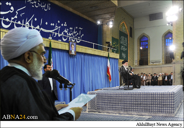 اعضای مجمع عمومی مجمع جهانی اهل بیت(ع) به دیدار رهبر معظم انقلاب رفتند + تصاویر اولیه