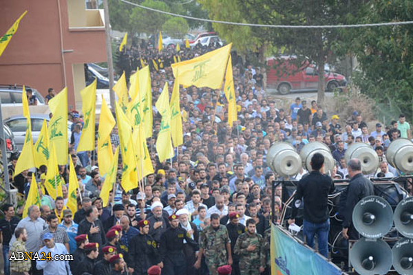 عطر شهادت در روستای «یانوح» لبنان پیچید + تصاویر