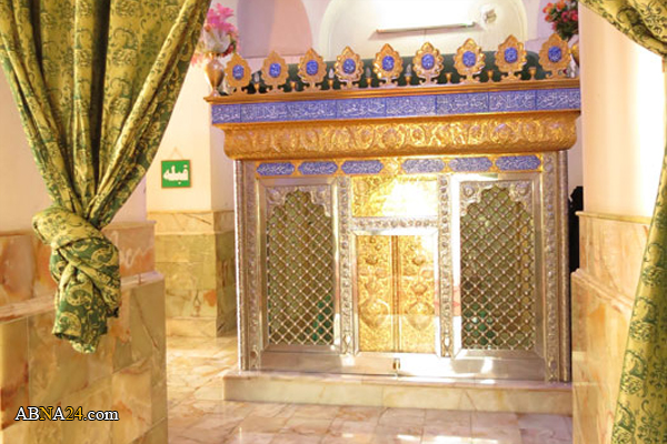 غبار روبی و عطرافشانی امامزادگان زینب خاتون(س) و هاشم(ع) در قم