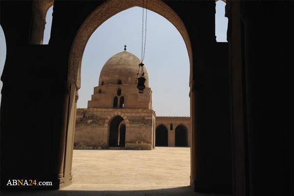 عبارت "علی ولی الله" در مسجد تاریخی مصر + تصاویر