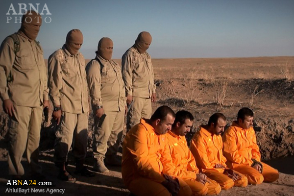 اعدام چهار مرد عراقی به دست داعش + تصاویر