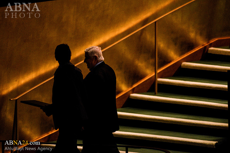 گزارش تصویری/ سخنرانی وزیر خارجه سوریه در مجمع عمومی سازمان ملل