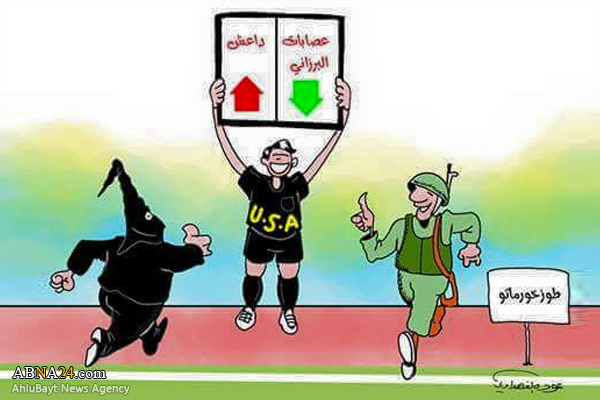 کاریکاتور/ تعویض داعش با نیروهای بارزانی!