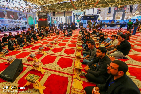 اولین محفل انس با قرآن در حرم امام حسن عسکری(ع) برگزار شد + عکس 