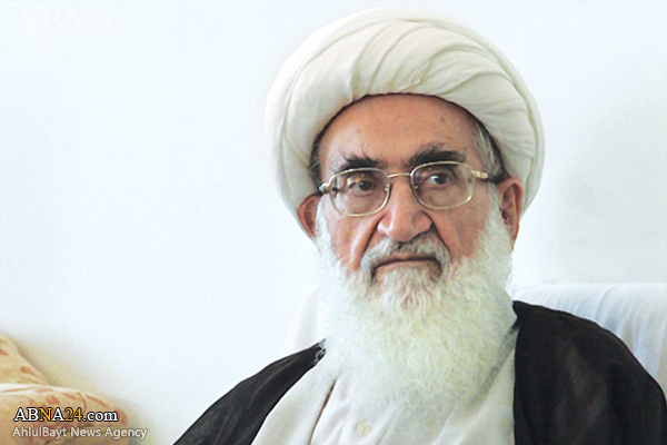 دیدارمسؤولان کنگره بزرگداشت واقف بزرگ "آیت‌الله میرزا ابوطالب قمی" با  آیت‌الله نوری ‌همدانی