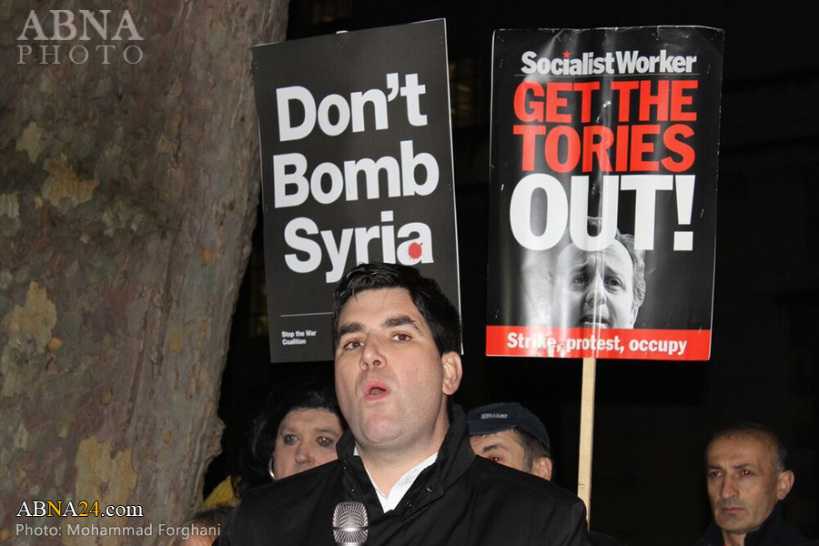 گزارش تصویری/ تظاهرات مردم انگلیس علیه سیاست های دیوید کامرون