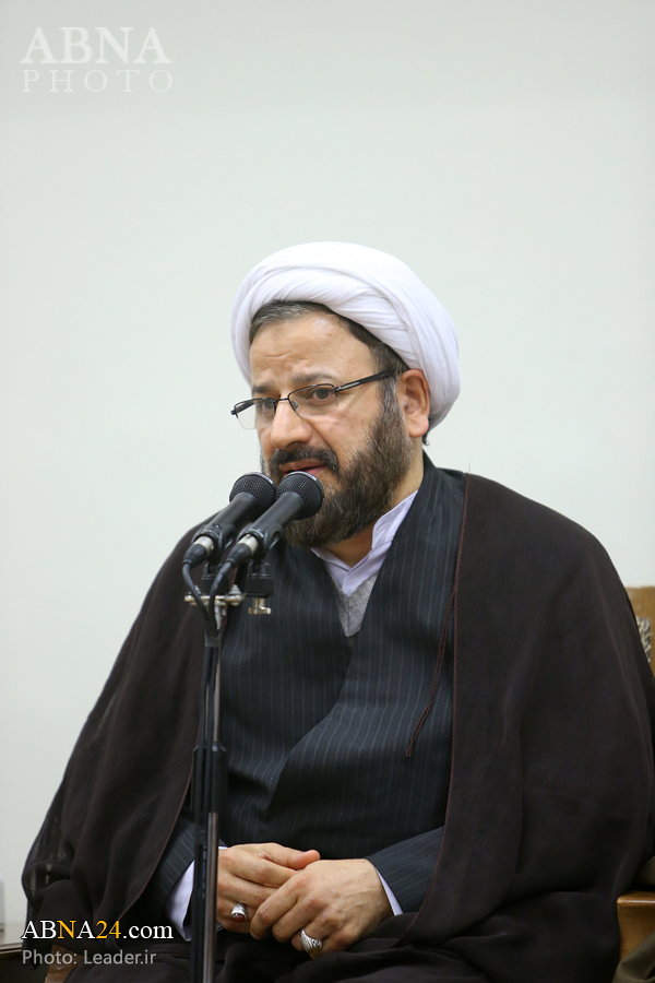 گزارش تصویری/ دیدار دست اندرکاران همایش «فقه هنر» با رهبر انقلاب