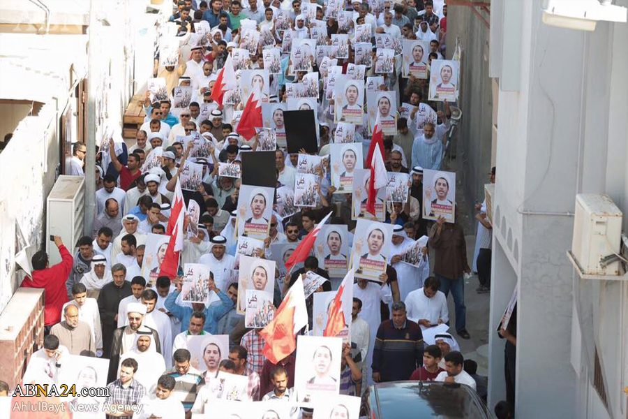 عکس خبری/ تظاهرات مردم بحرین برای آزادی شیخ علی سلمان