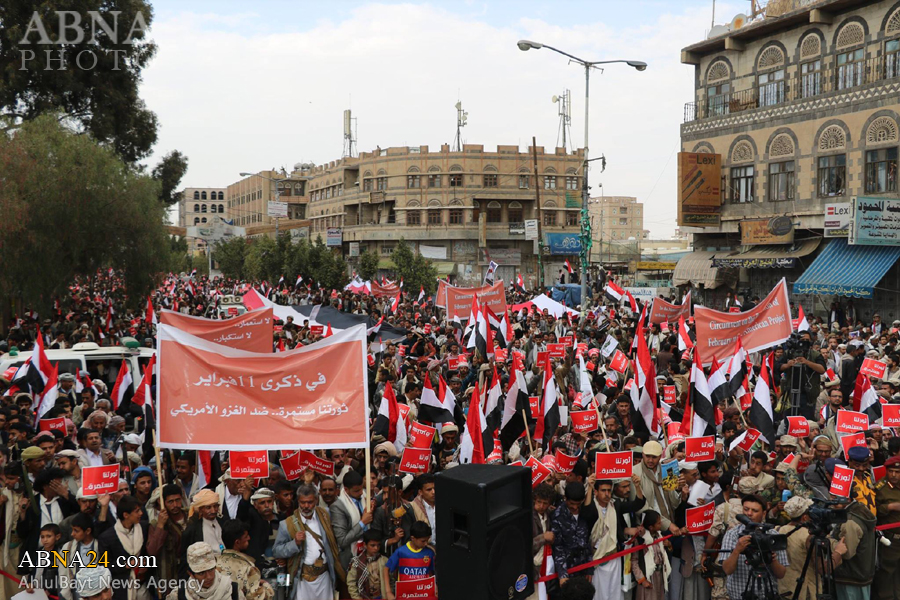 جشن پیروزی انقلاب یمن در شهر صنعا برگزار شد + تصاویر