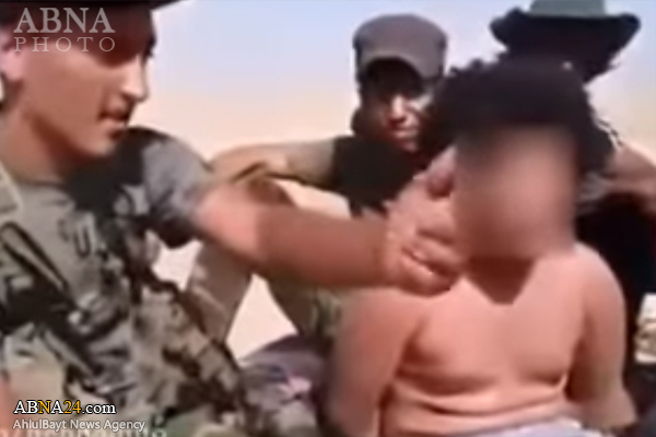  بازداشت و بازجویی یک کودک عضو داعش که دو موشک‌انداز به همراه داشت + فیلم