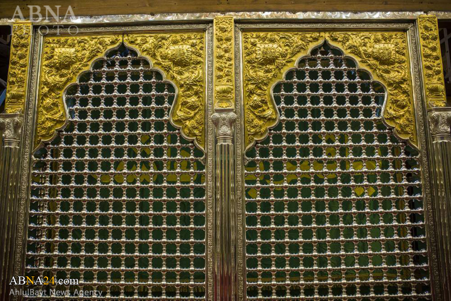 عکس خبری/ کار نصب ضریح جدید حرم حضرت عباس(س) ادامه دارد