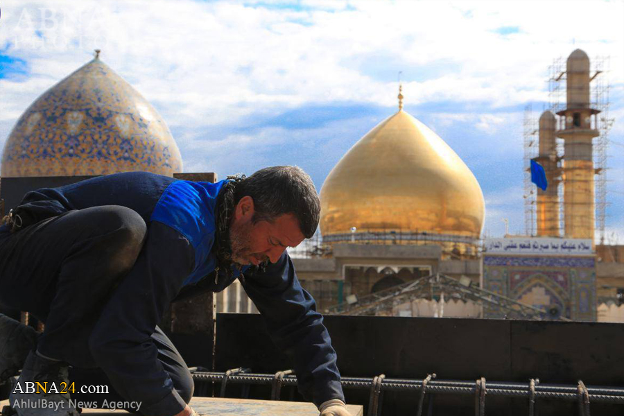 عکس خبری/ پروژه بازسازی حرم امامین عسکریین(ع)