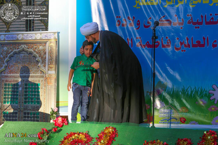 گزارش تصویری/ برپایی جشن زائران کوچک در حرم امیرالمومنین(ع)