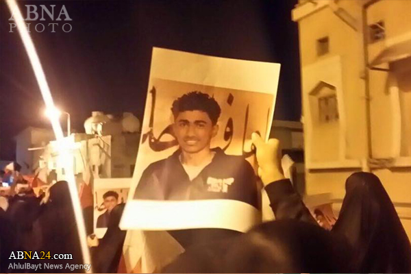 خشم مردم بحرین پس از شهادت جوان انقلابی + عکس