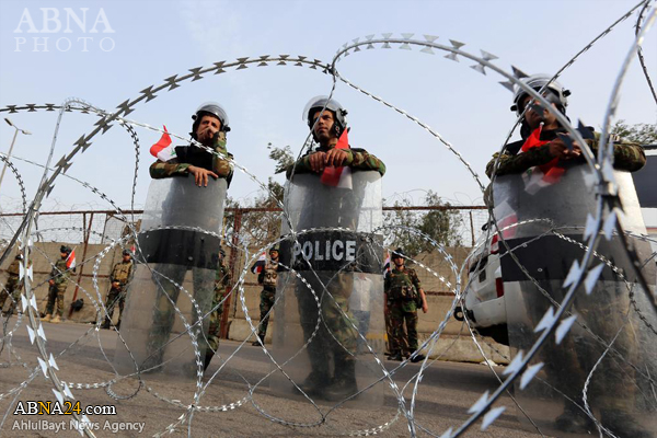 امنیت منطقه سبز به حشد الشعبی واگذار می شود