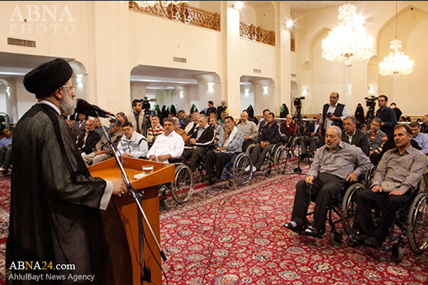 حجت‌الاسلام رئیسی: بیداری اسلامی از نتایج ایستادگی جانبازان است