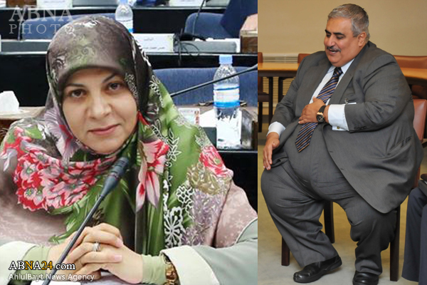 نماینده پارلمان عراق، وزیر خارجه بحرین را ملعون خطاب کرد