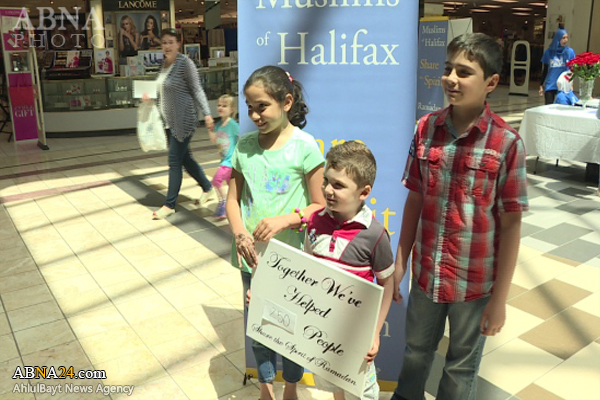 کمپین بشردوستانه مسلمانان کانادا در روزهای آخر ماه رمضان + عکس