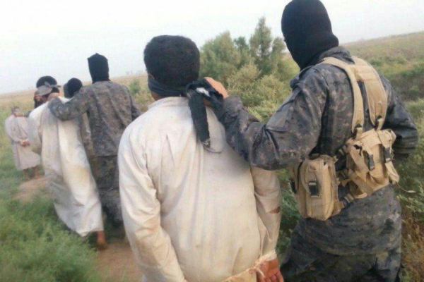اعدام فجیع مردان اهل سنت عراق به دست داعش + عکس 