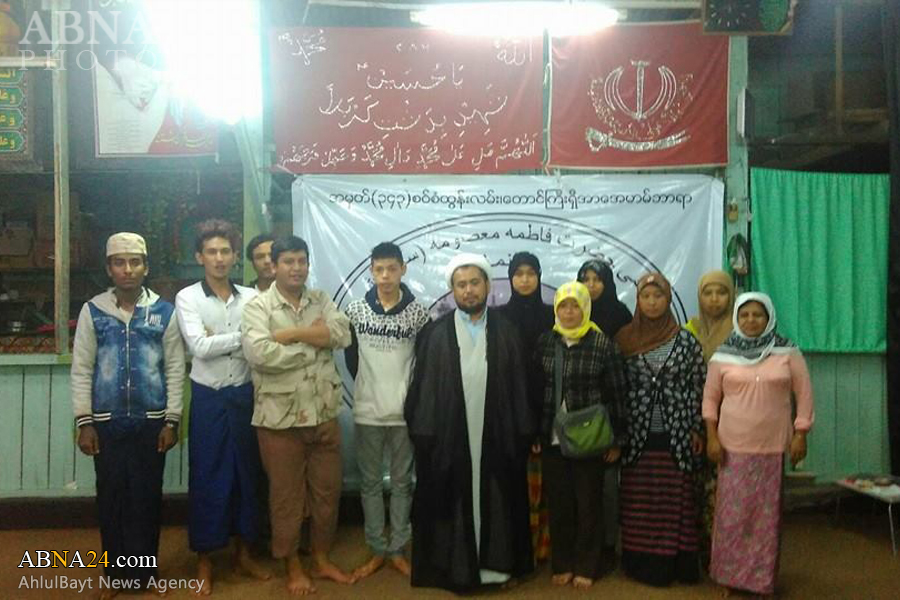 عکس خبری/ کلاس آموزش معارف اهل بیت(ع) برای شیعیان میانمار