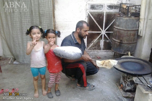"نان"، آب" و "یک جفت کفش"، رؤیای کودکان فوعه و کفریا + تصاویر